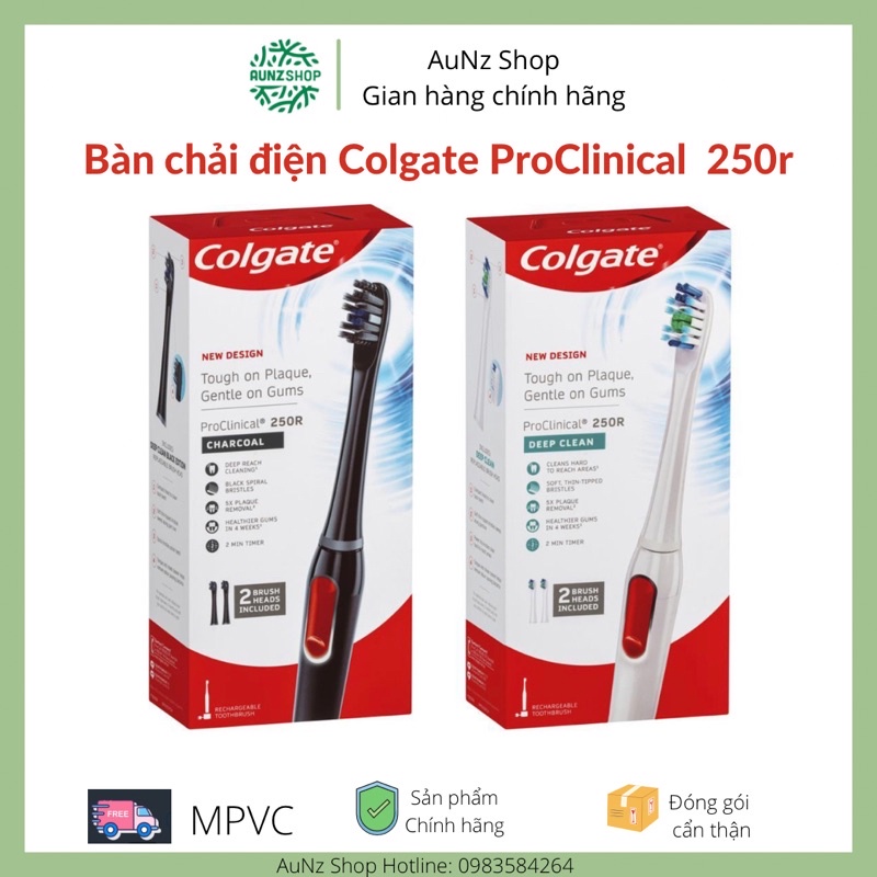 Bàn chải đánh răng điện Colgate C250 Pro Clinical