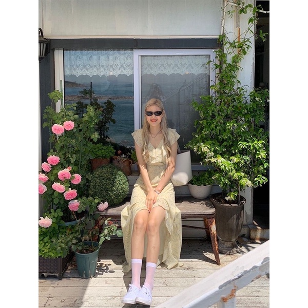 VÁY DÁNG DÀI XẺ TÀ