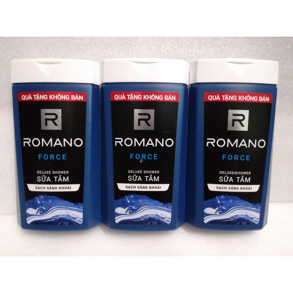 Sữa Tắm - dầu gội Cao cấp Nam Romano Classic