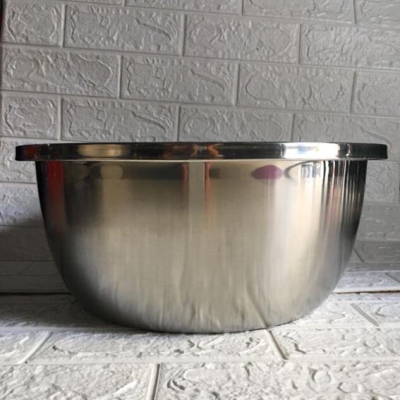 Bát,Tô,Chậu inox 304 siêu dày đa năng đủ size 18cm-20-22-24-26-30-32-34-36cm