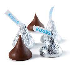 LẺ 48 VIÊN (MIX 4 LOẠI) SOCOLA Hershey's Kisses Milk Chocolate &amp; Strawberry