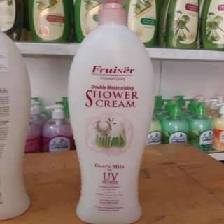 Sữa tắm dưỡng da sữa dê FRUISER UV WHITE 1000ml