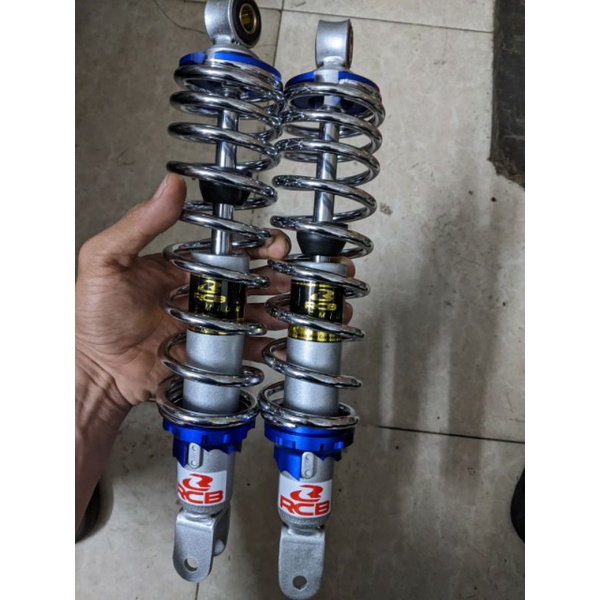 Phuộc RCB lò xo Inox lắp Airblade Nouvo LX Nouvo6 NVX Nouvo SX Impulse Shark PCX.....