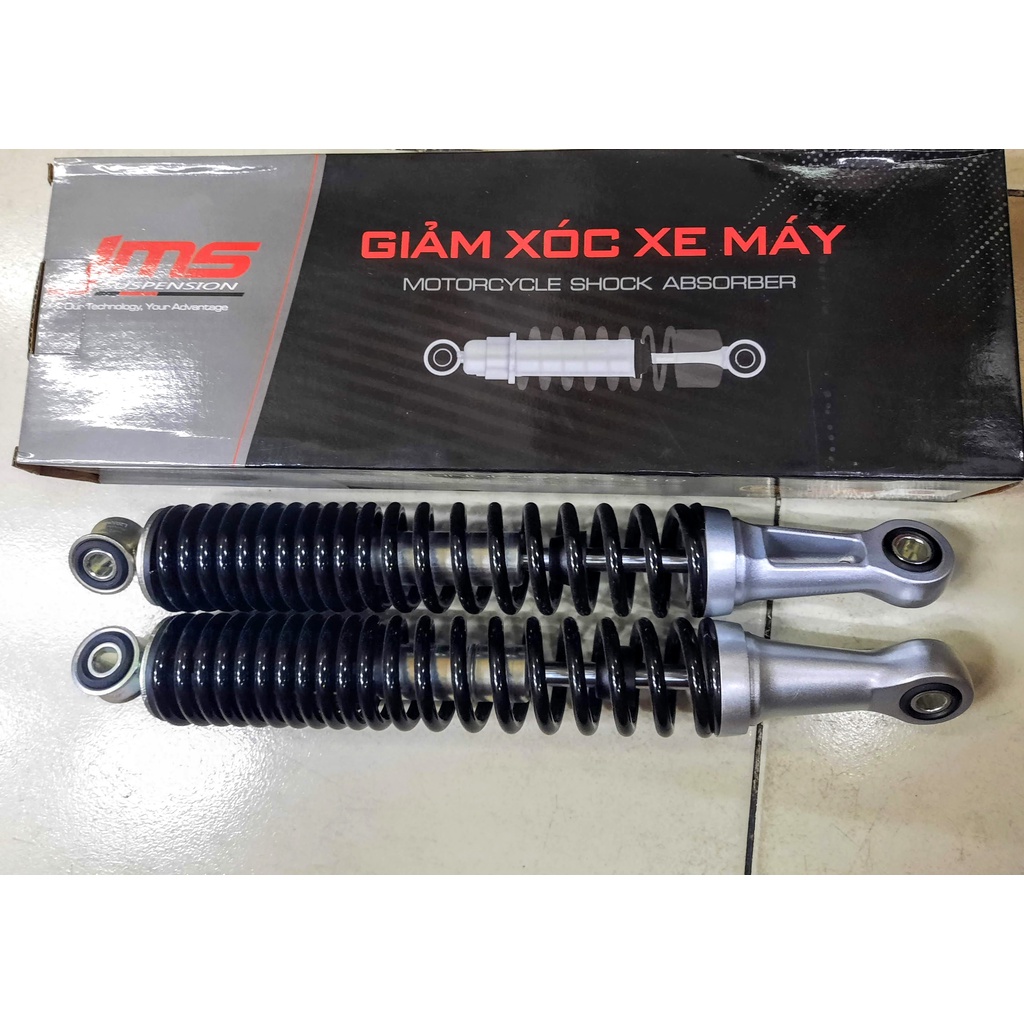 Giảm xóc  sau chính hãng JMS dùng cho Wave Blade / WRX/ Alpha mới/ Future 125 mập