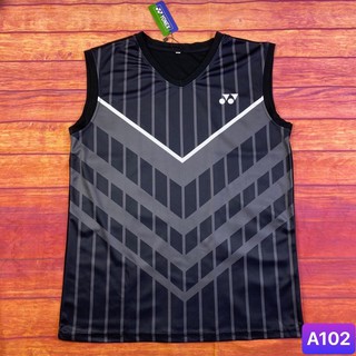 Áo Cầu Lông Yonex Ba Lỗ CHIẾN BINH GIÁP ĐEN LA MÃ Cho Nam Dùng Trong Tập Luyện và Thi Đấu Cầu Lông
