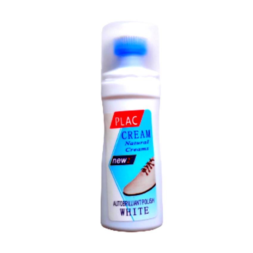 Nước lau giày dép túi sách PLAC 100ml đầu cọ sạch đánh bay vết bẩn trên giày mà không cần giặt