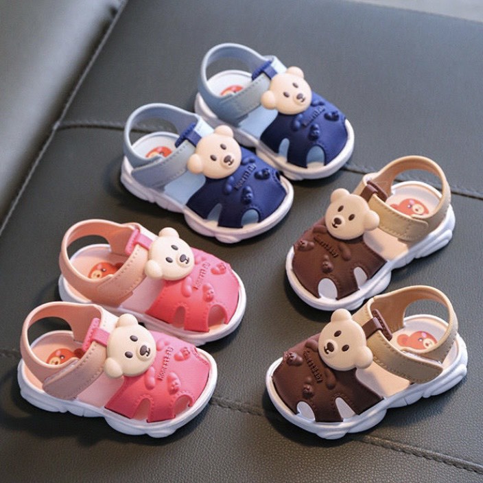 Sandal quai hậu cho bé hình gâu siêu cute mẫu mới - TT410