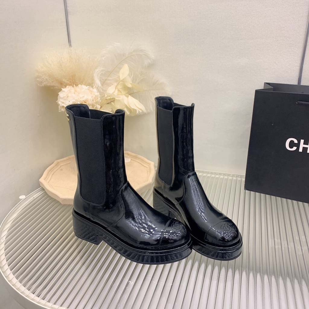 Bốt cao cổ da thật thời trang cao cấp cho nữ phong cách sang trọng