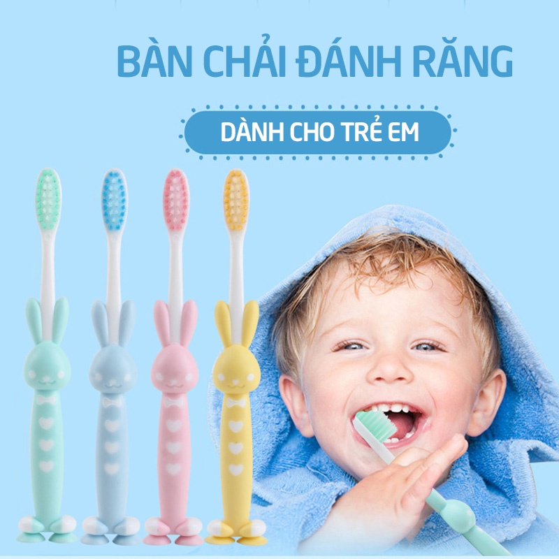 Bàn chải đánh răng trẻ em hình thú