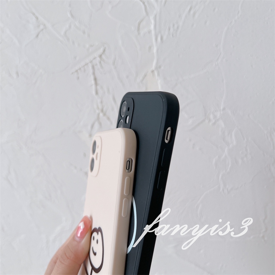 Ốp Điện Thoại Mềm Họa Tiết Vui Nhộn Cho iPhone 14 13 12 11 Pro Max X XR Xs Max 7 8 Plus SE 2020