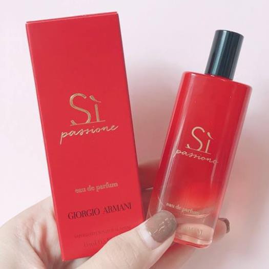 Nước Hoa Giiorgio Arrmani Sì - Sì Passione Eau De Parfum - Sì Fiori EDP 15ml