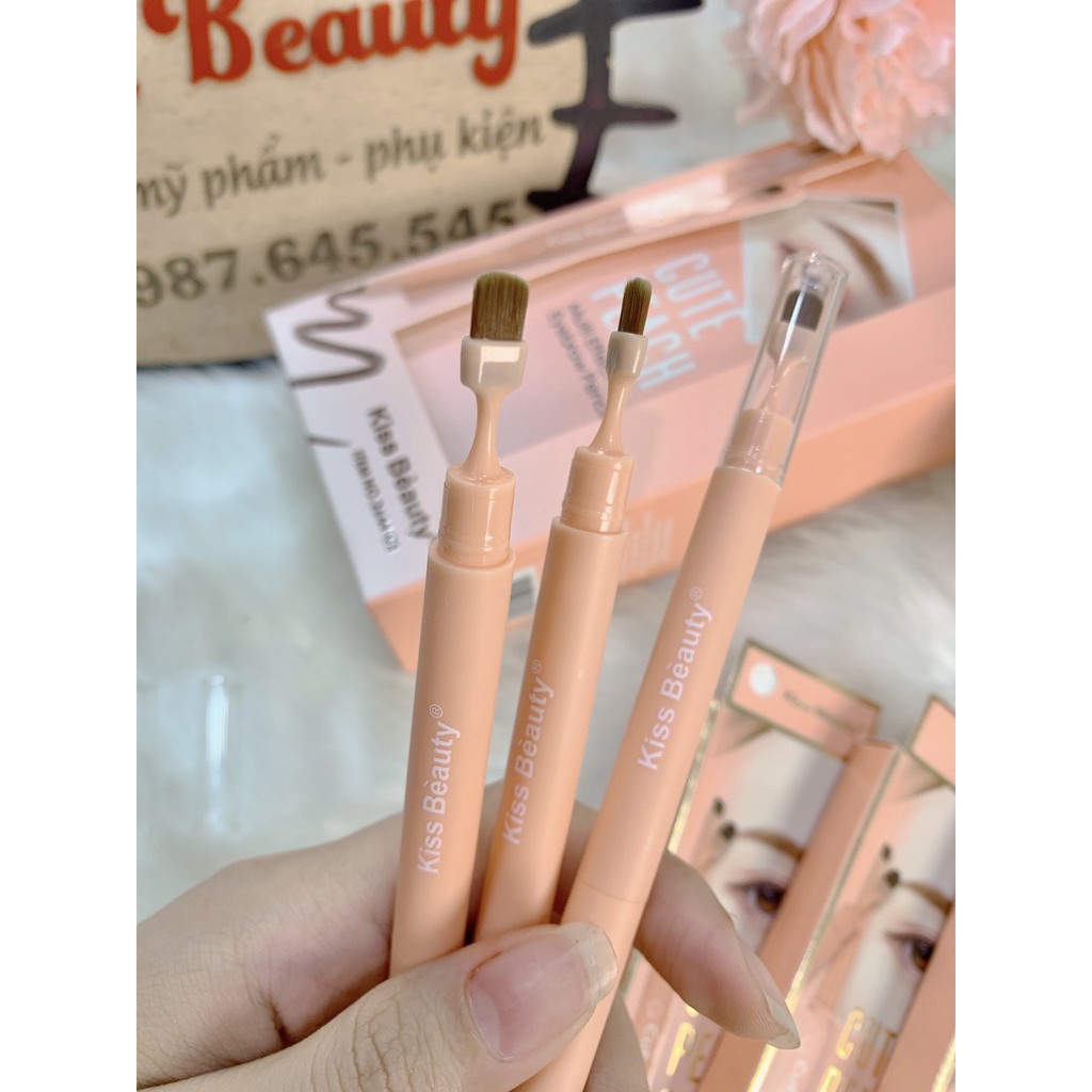 Chì kẻ mày 2 đầu Cute Peach Series KB E318 | BigBuy360 - bigbuy360.vn