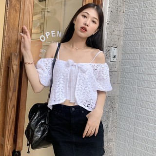 Set áo ren hoa