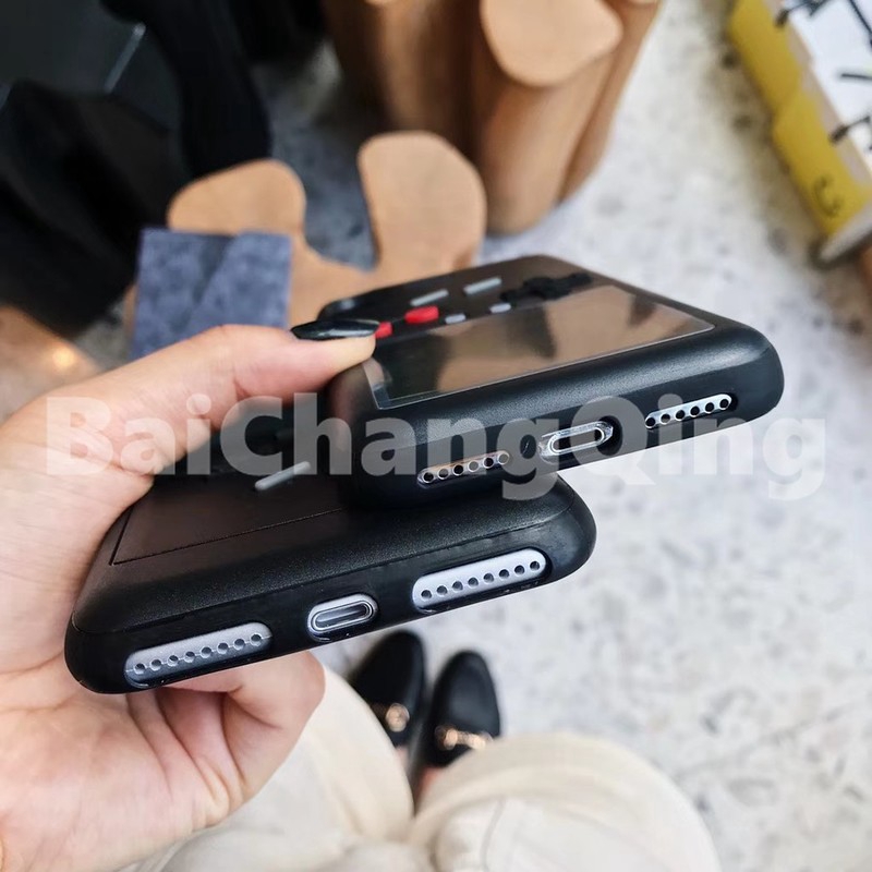 Ốp điện thoại kiêm máy chơi game cổ điển in hình báo hồng dễ thương cho Iphone 6 7 8 Plus Xs 11Pro Max 11 XR SE2