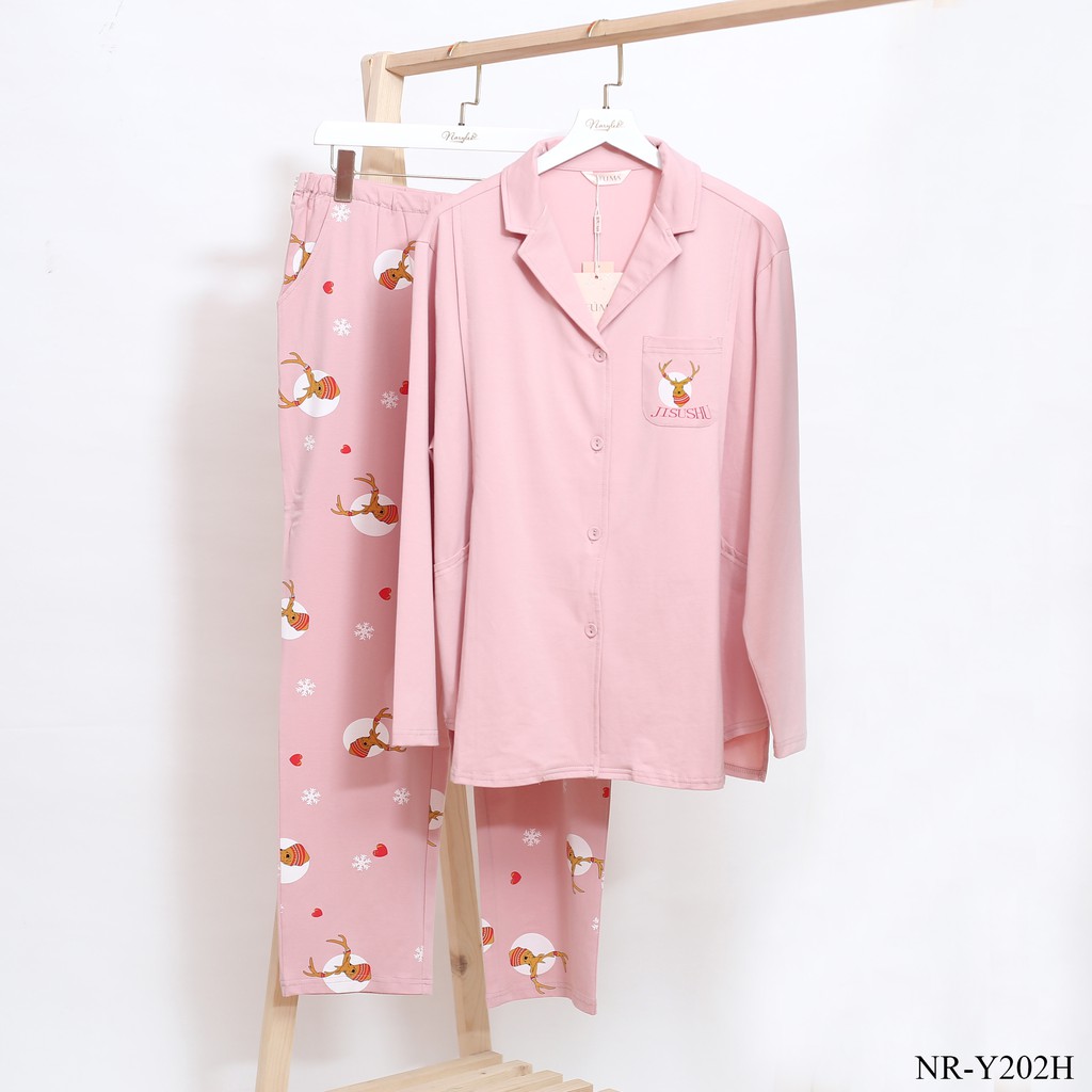 Bộ Bầu Mặc Nhà Trước Và Sau Sinh NARYLEE chất liệu cotton cao cấp kháng khuẩn chống tia UV an toàn mã NR-Y202