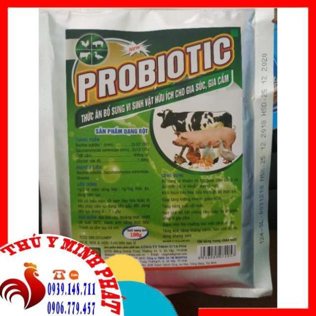 MEN VI SINH SỐNG PROBIOTIC GÓI 100G