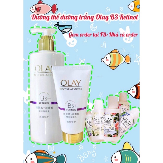 [ CÓ SẴN ] Dưỡng thể Olay B3 Retinol