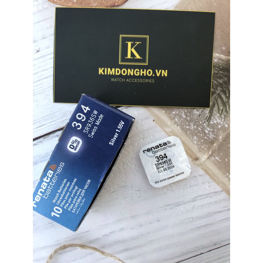 Viên Pin SR936SW RENATA 394 LR936W 936 AG9 Thay Thế Cho Đồng Hồ Đeo Tay