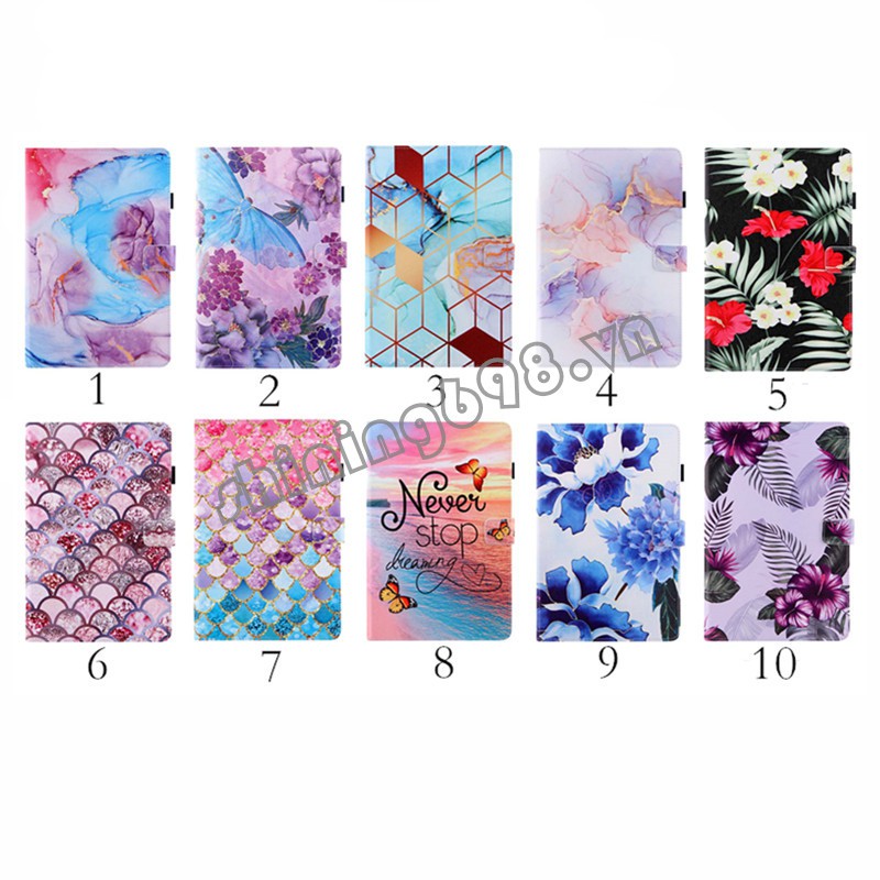 Bao da máy tính bảng chống sốc có ngăn đựng thẻ và giá đỡ cho Samsung Galaxy Tab A7 Lite 8.7 2021 SM-T220 T225