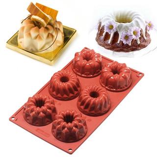 Khuôn Silicone làm bánh hình bông hoa DIY