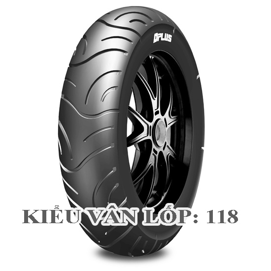 Lốp không săm DRC DPLUS 10inch 120/70-10 100/90-10 100/80-10 cho xe Vespa LX, Atila, Spacy, Lead, SCR, Venus, Zip Maxxix