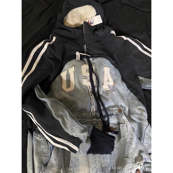 Áo hoodie Greg Lauren Usa nam nữ hàng cao cấp