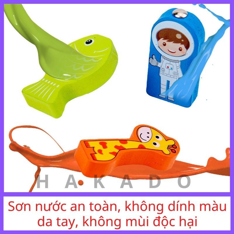 Bộ câu cá gỗ nhiều chủ đề