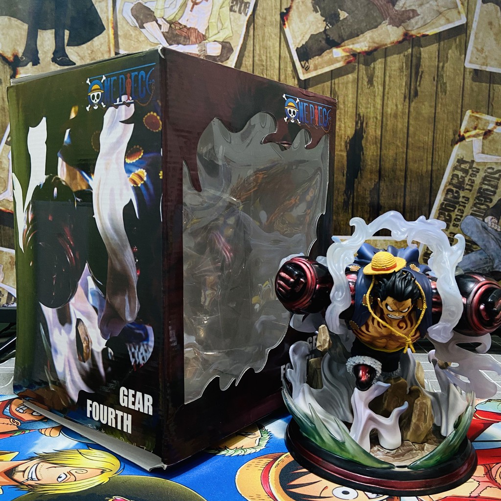 [HOT HOT] Mô hình luffy gear 4 (one piece) hàng đẹp