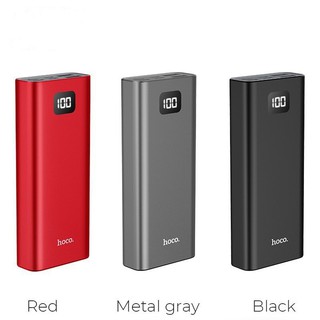 PIN SẠC DỰ PHÒNG HOCO J46 J46A 10000MAH 20000MAH MINI POLYMER A+ 4 CỔNG USB 2A LED CHÍNH HÃNG