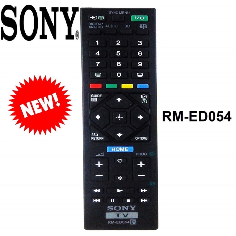 điều khiển remote tivi SONY -E054 tương thích cho tất cả các loại tivi sony