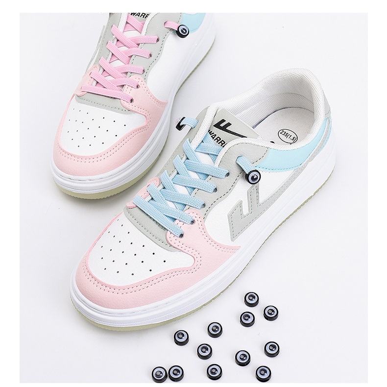 Dây Cao Su Co Giãn Buộc Giày Sneaker Không Cần Buộc Tiện Dụng