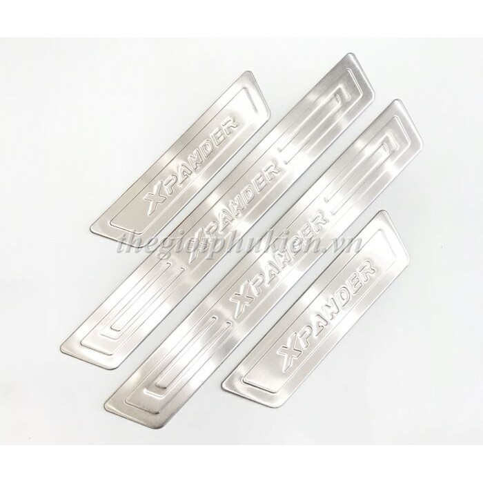 Bộ Ốp bậc, Nẹp bước chân Mitsubishi Xpander – INOX