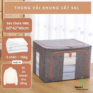 Túi Đựng Đồ Dùng Gia Đình Khung Sắt Cao Cấp Kich Thước Lớn