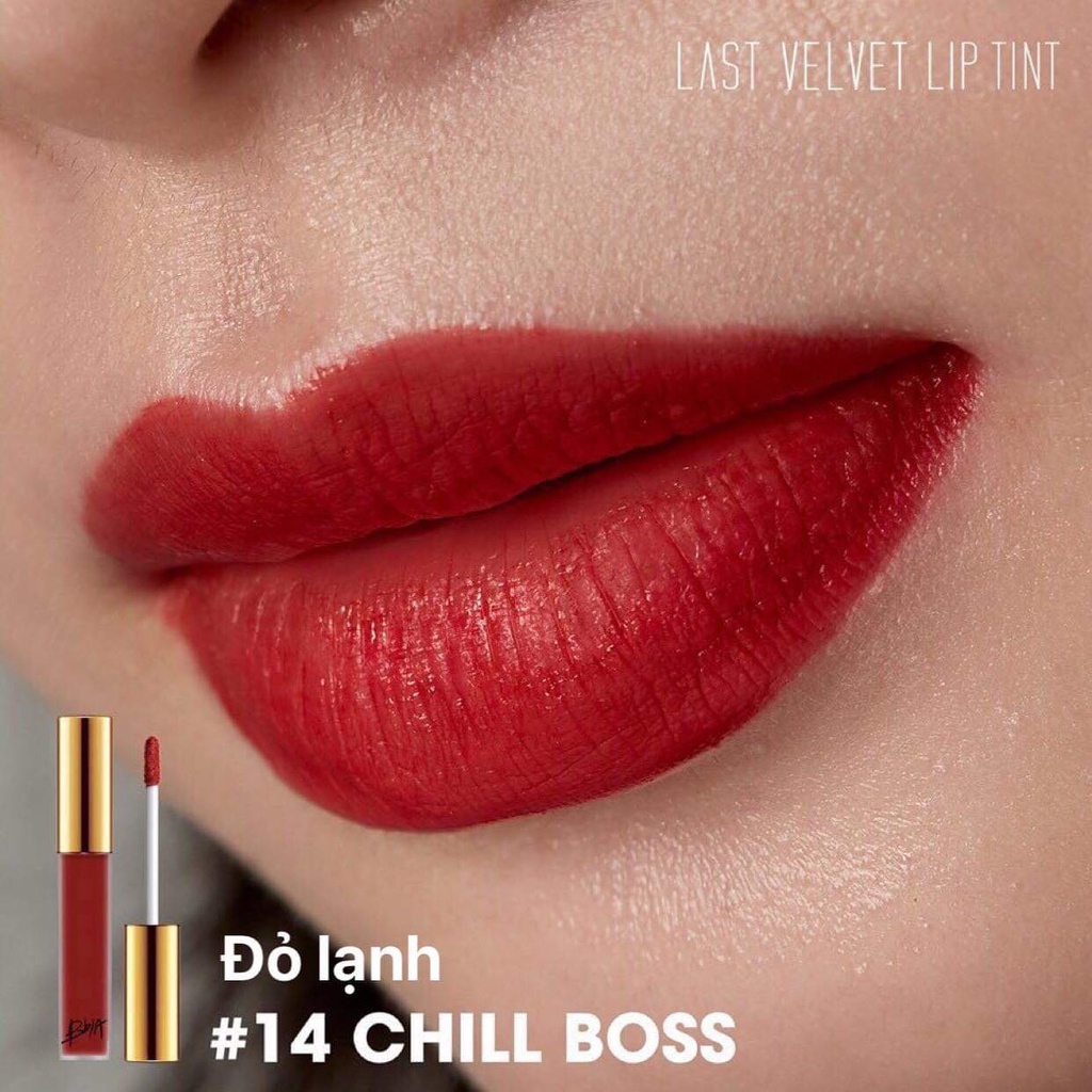 Son kem lì Bbia Last Velvet Lip Tint -Full màu chính hãng