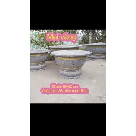 ( Com bo 3 bộ khuôn quay :khuôn quay 40-60-80 và 1 bộ khuôn đôn cao 16 cm
