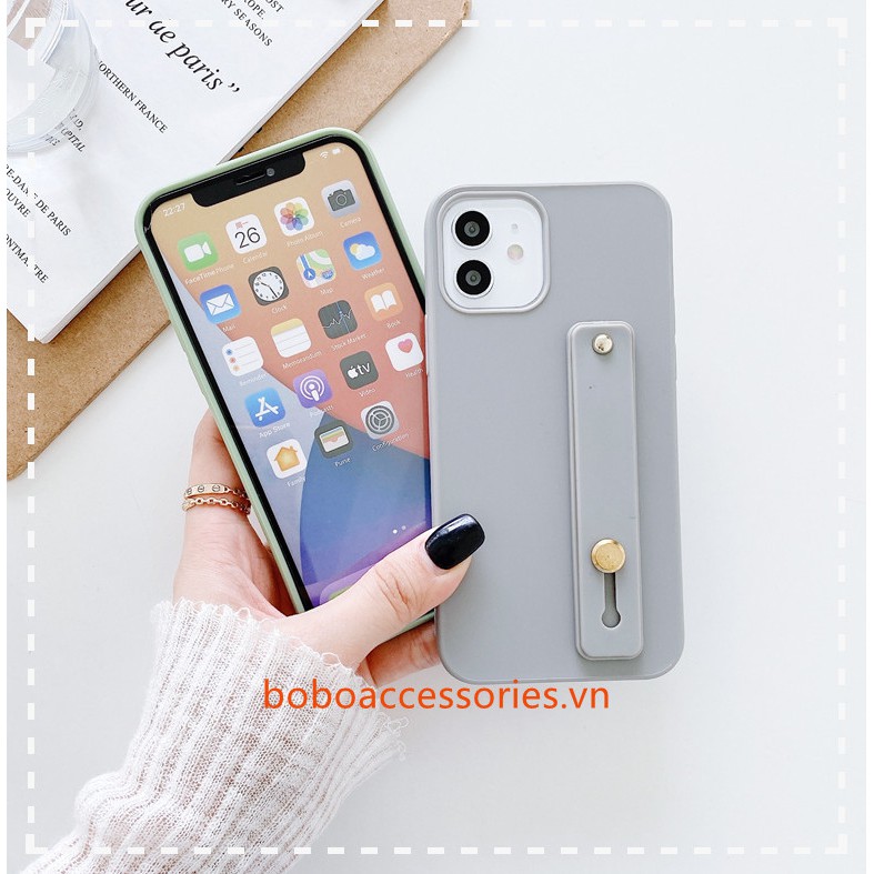 Ốp điện thoại TPU mềm/ dây đeo iPhone 5 5S SE 12 Mini 6 6S Plus 7 8 Plus XR Xs Max 12 Pro Max SE 2020