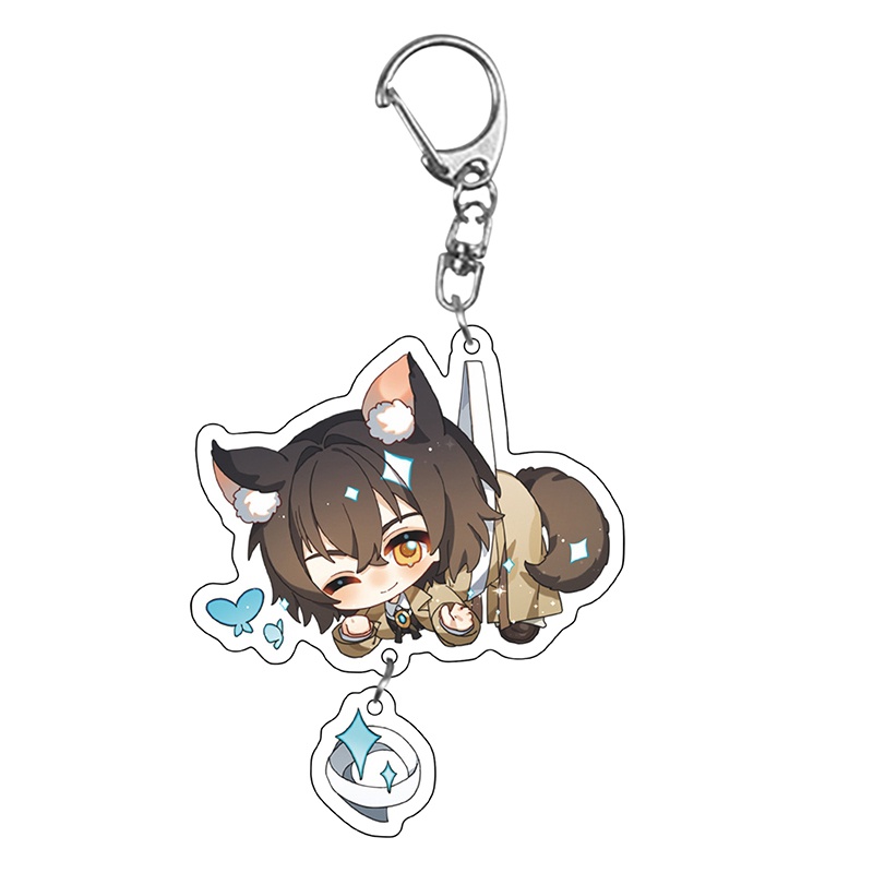 Móc Khóa Hình Hoạt Hình Anime Bungo Stray Dogs Đáng Yêu