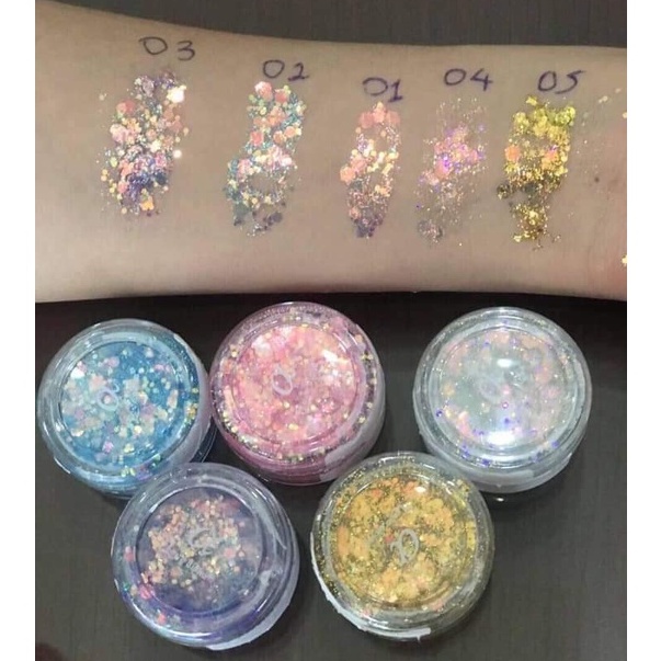 Nhũ mắt Anpha hạt to dạng glitter điểm mắt cực xinh giá 40k | BigBuy360 - bigbuy360.vn