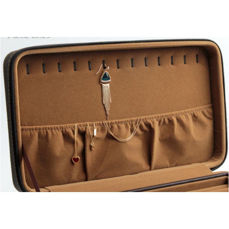 Vali HỘP ĐỰNG Trang Sức 3 Tầng Siêu Đẹp, Hàng Cao Cấp