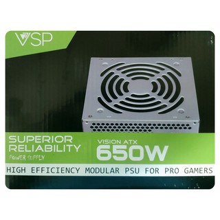 Bộ Nguồn Vi Tính Cho Máy Bàn Vision 650W