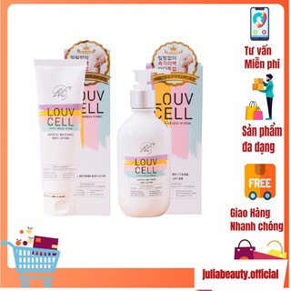 Dưỡng Thể Louve Cell / 𝘍𝘳𝘦𝘦𝘴𝘩𝘪𝘱 / Kem Trắng Da Body Hàn Quốc Louve Cell Loại 250 ML - Julia Beauty - Sp14