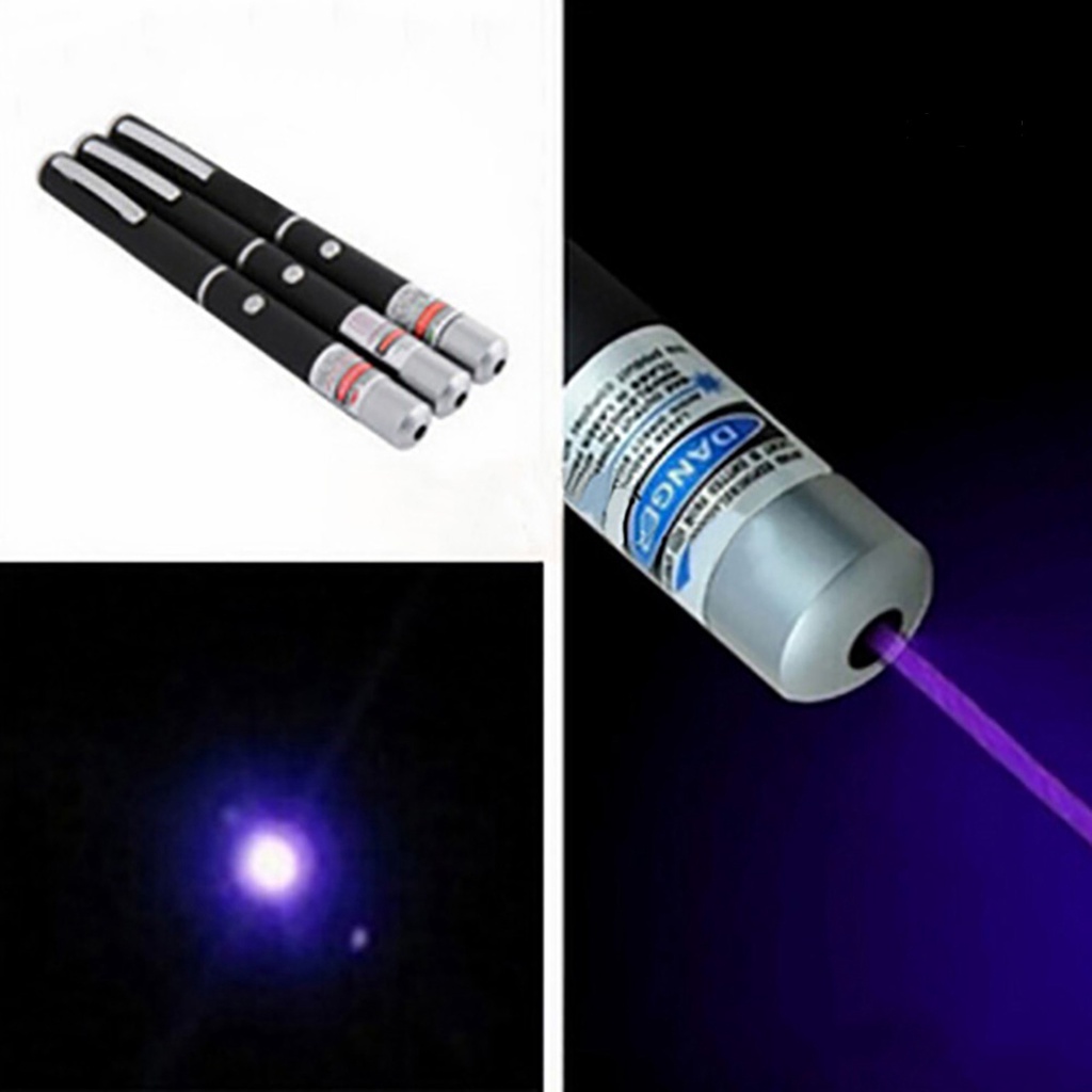 Bút Đèn Chiếu Ánh Sáng Xanh Tím Di Động Mạnh Mẽ Cho Nhà Ở
