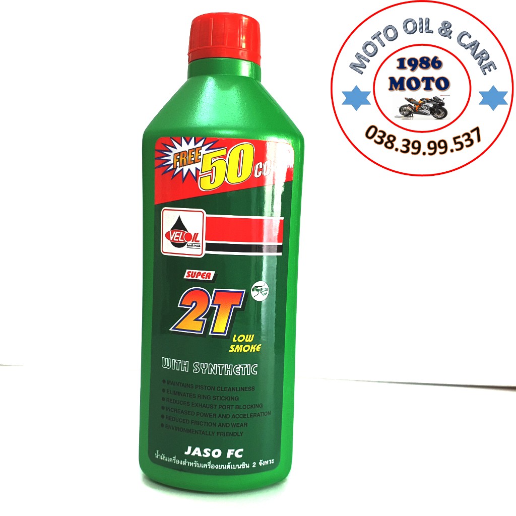 Nhớt siêu thơm 2T hàng chuẩn Thái Lan Nhớt xe máy 2 thì VELOIL