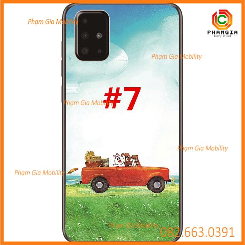 Ốp lưng hoạt hình đẹp Samsung Galaxy A91/A81/A71/A51/A21/A01 / Note 10 Lite/S10 Lite