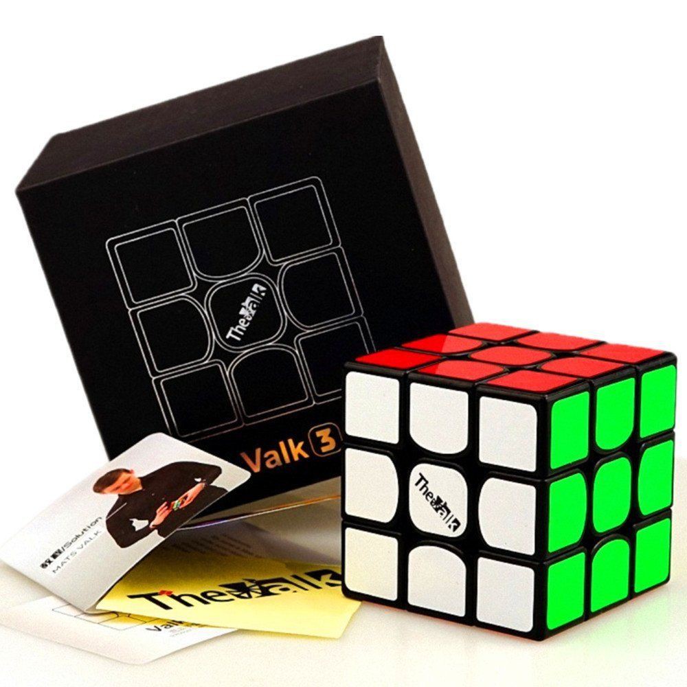 Đồ chơi Rubik Qiyi 3x3 The Valk 3 Sticker - Rubik Cao cấp ( quay nhanh, bẻ góc cực tốt)