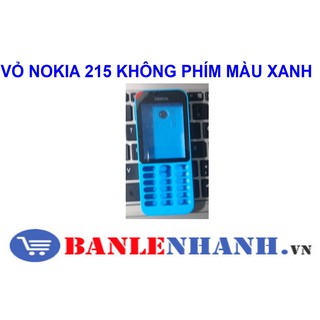 Vỏ nokia 215 không phím màu xanh