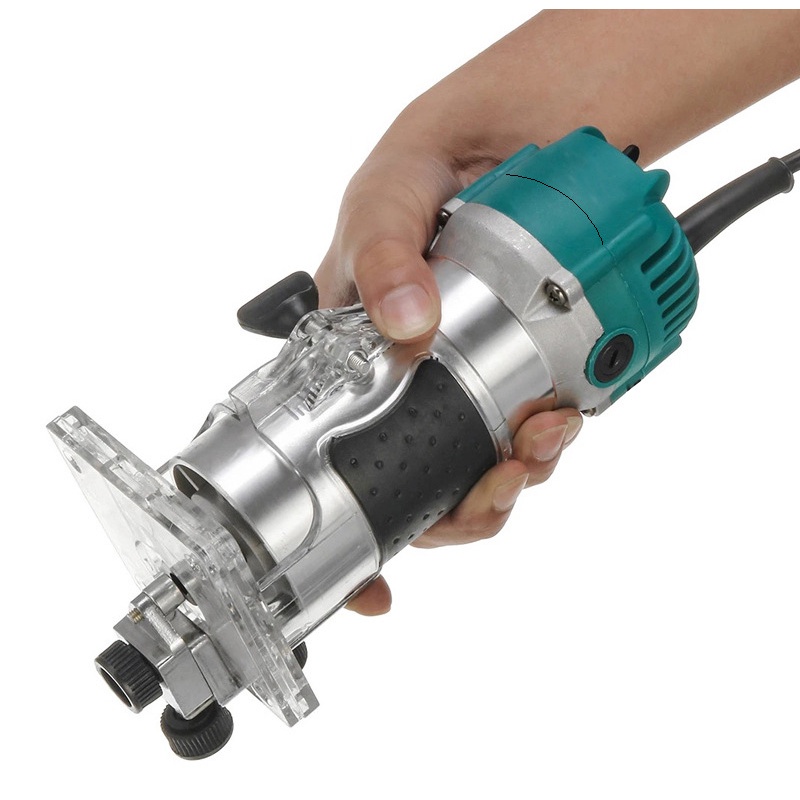 Máy phay gỗ cầm tay cao cấp thân nhôm