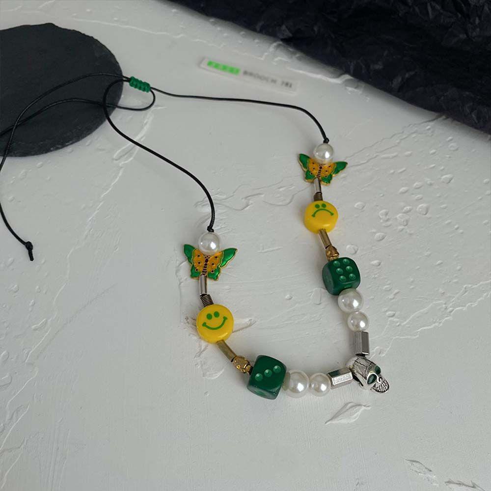 Epoch Vòng cổ Mặt Đầu Lâu Bằng Thép Không Gỉ Phong Cách Hàn Quốc Dành Cho Nam Nữ