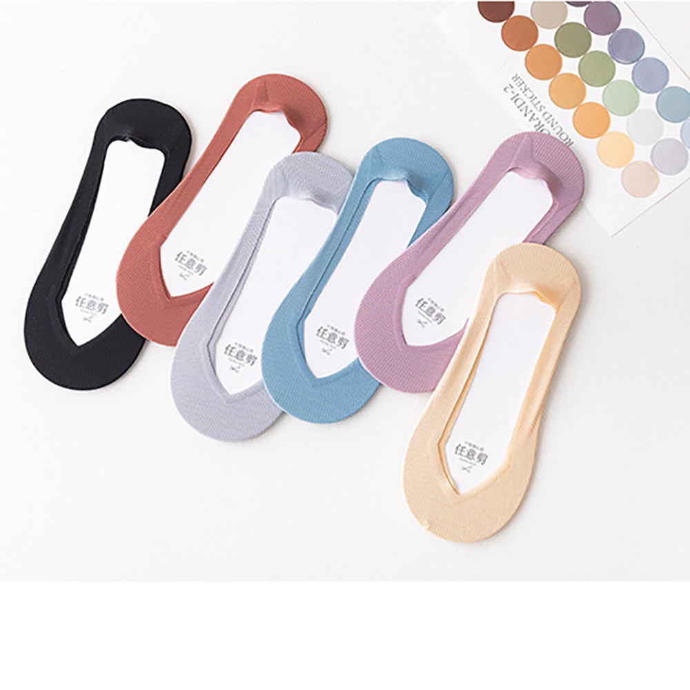 Tất cotton chống trượt thời trang thoải mái cho nữ