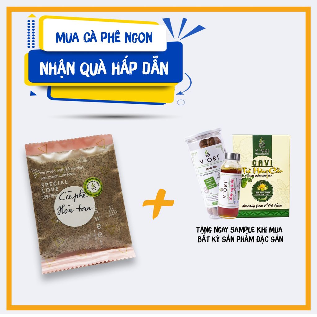 Sample cà phê hòa tan CAVI 3in1 | BigBuy360 - bigbuy360.vn